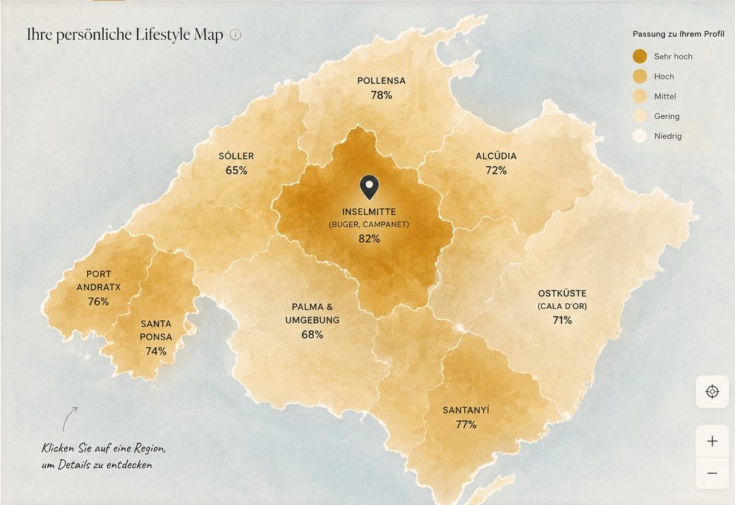 Mallorca Lifestyle Map